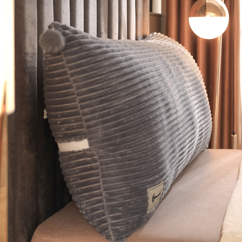 简约床头靠枕大靠背男生床上靠垫长方形榻榻米软包深灰飘窗软垫,居家布艺,床头靠垫,淘宝优惠券,粉丝福利购,淘宝优惠卷