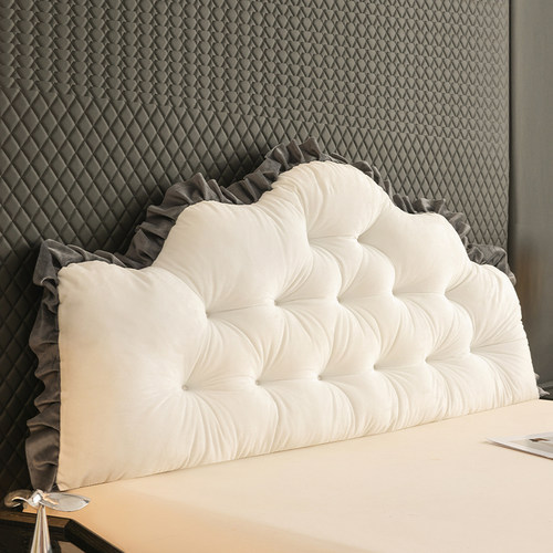 新款床头靠垫宿舍床上玩手机靠枕实木儿童床防撞靠背软包护腰改造