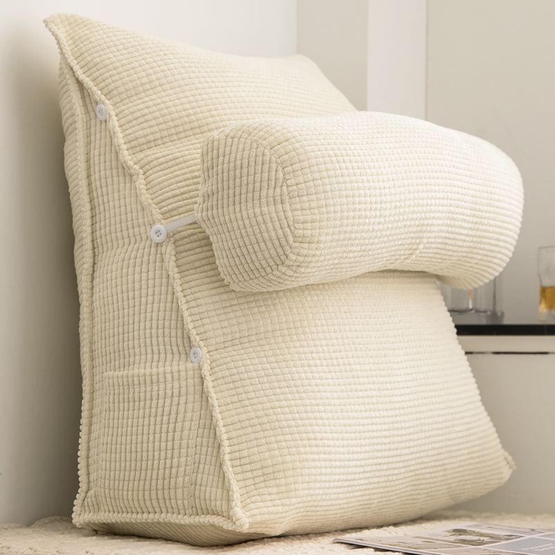 三角小腰靠护腰大靠背沙发客厅靠枕床头榻榻米飘窗软包可拆洗