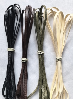 黑色高质感复古4扁蜡男女轻奢过蜡鞋带皮棕色户外百搭马丁靴系带