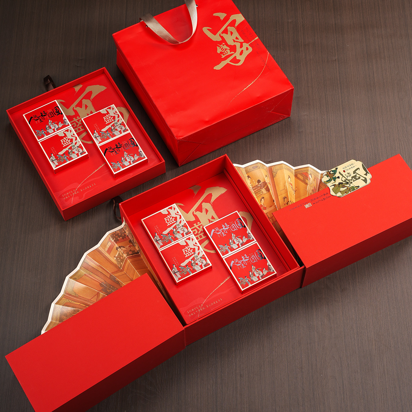 中秋月饼包装盒礼品盒图片