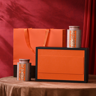 茶叶包装盒高档通用红茶大红袍凤凰单枞半斤装茶叶罐礼盒空盒定制