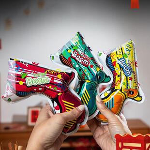 新年炸包爆炸整蛊玩具手雷解压气球惊吓包儿童礼花枪礼花棒礼炮