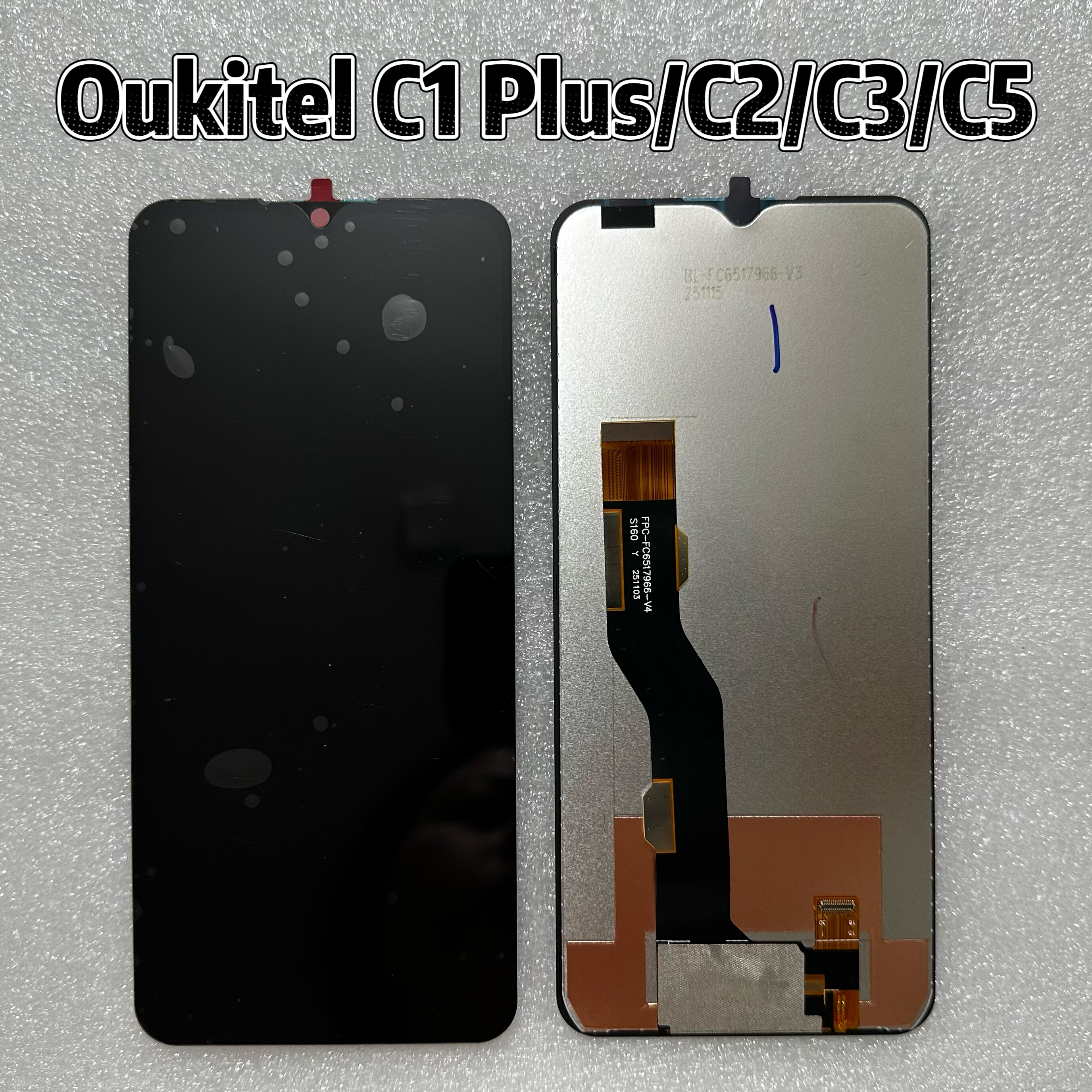 欧奇 Oukitel C1 Plus C2 C3 C5屏幕总成液晶触摸显示LCD Display