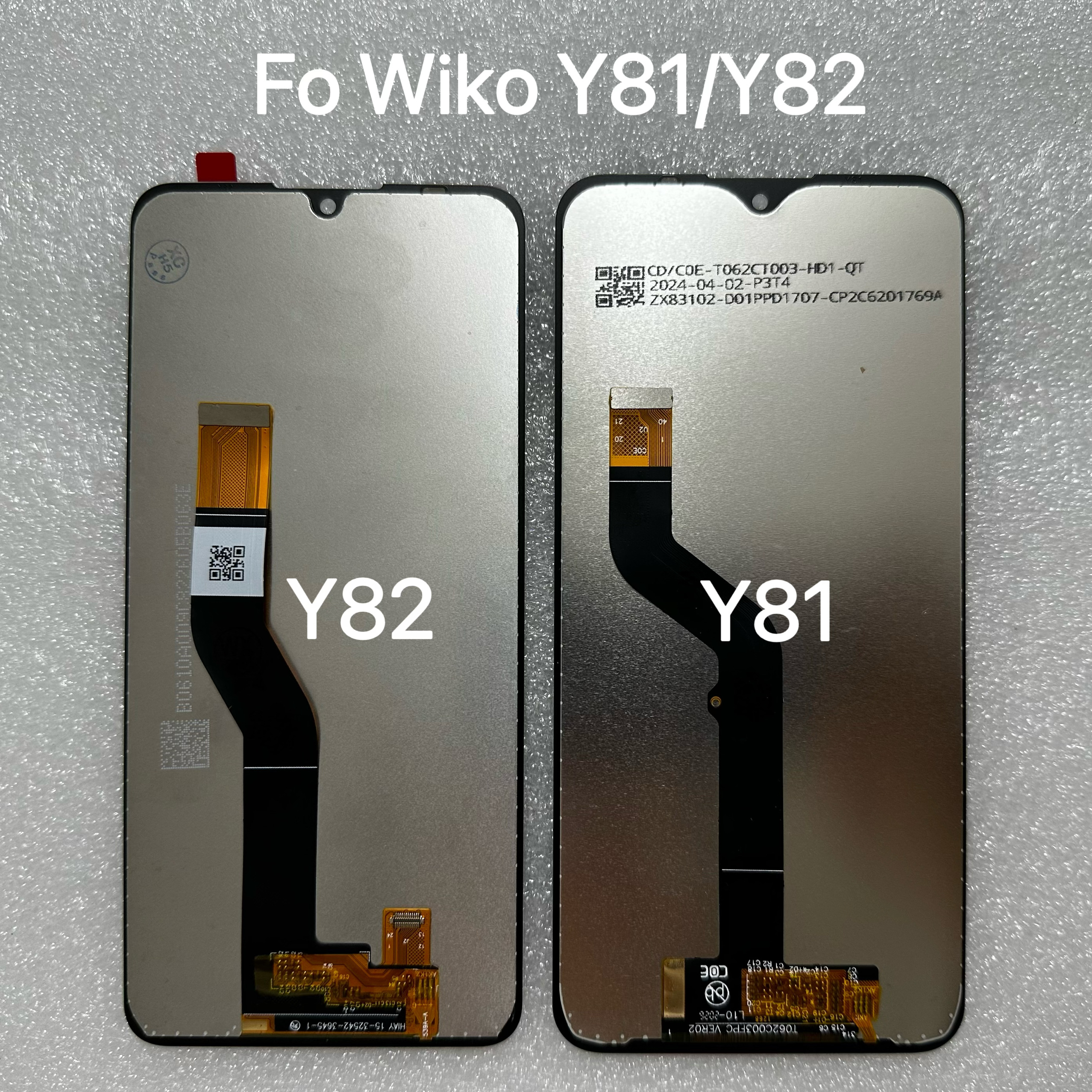 Wiko Y81 屏幕总成Y82 Y80 Y60 Y61显示Y62液晶触摸屏内外屏LCD