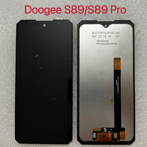 道格DOOGEE S89 PRO总成 触摸屏 液晶显示屏内外屏 一体屏幕 总成