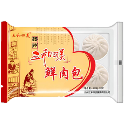 三和四美特产冷冻包子扬州