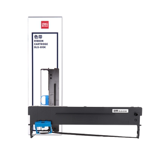 得力原装 针式打印机色带 DLS-610K DL-610K DB-618K DB-615K 打印机色带 色带架含芯 色带框