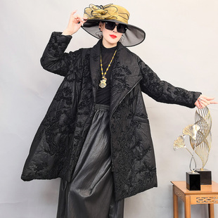 8588时尚复古优雅秋冬季上新洋气名媛气质休闲百搭外套