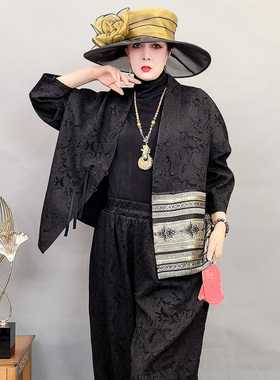 75013秋季爆款高贵上档次中国风加衬短外套