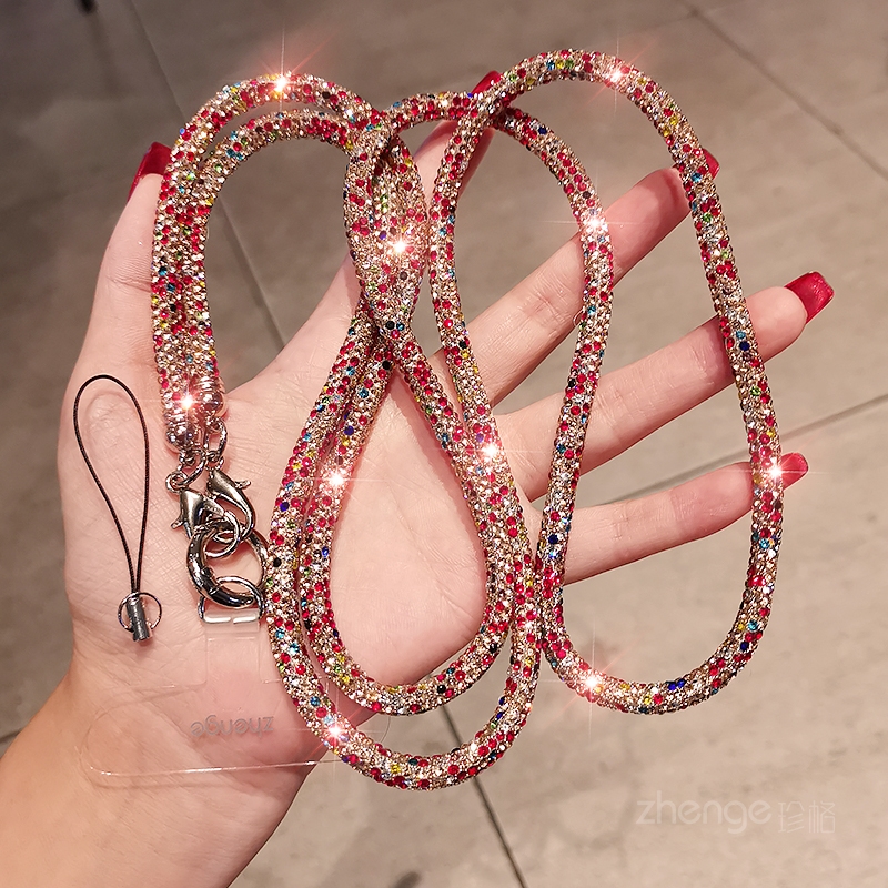 手机挂绳长款斜挎可背