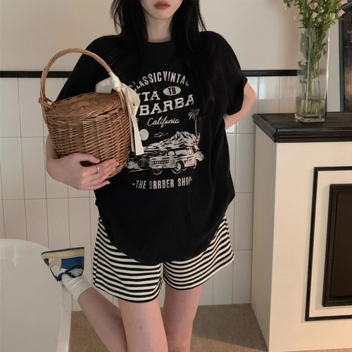 睡衣女纯棉可外穿出门不起球