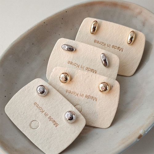 小巧芒星豆豆耳钉女小众设计感简