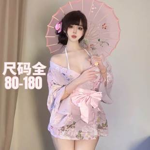 大码胖mm性感睡衣女纯欲风qqny趣味诱惑2025新款内衣和服战袍日式