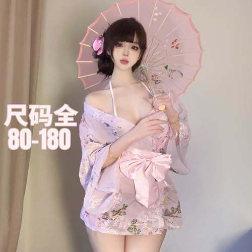 大码性感睡衣女纯欲风qqny和服