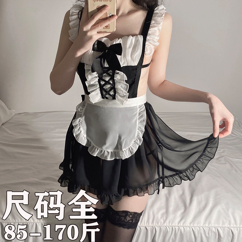 成人性感尤物床上免脱暴露女装火辣纯欲情感趣味内衣大胸吊带裙女