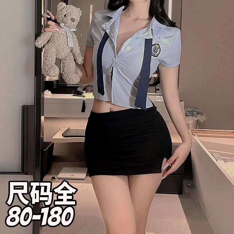 大码紧身JK知心教官纯欲套装