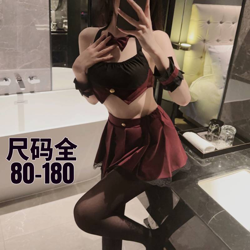 青年JK制服套装纯欲风性感大码