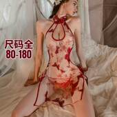 2024情调秋季 国风女旗袍刺绣蝶恋花复古衣秋季 透明高级感 新款 大码