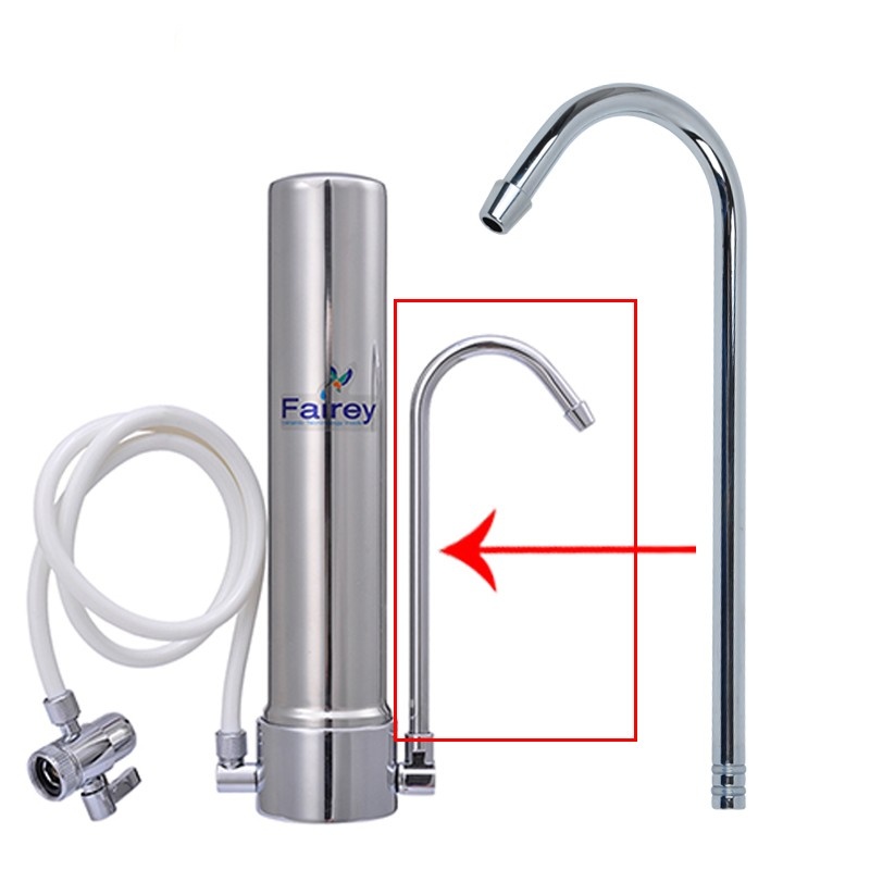 道尔顿不锈钢台上净水器通用鹅颈