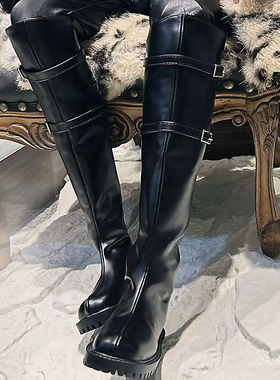 BJD壮叔过膝高筒军靴ID75/yc77/am78/2D男妈咪/HID/总攻ALPHA尾款