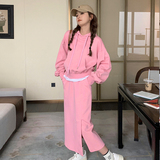 【现货】秋连帽卫衣+裙子两件套套装688-P145-K218，女装套装/套裙，浙宝113