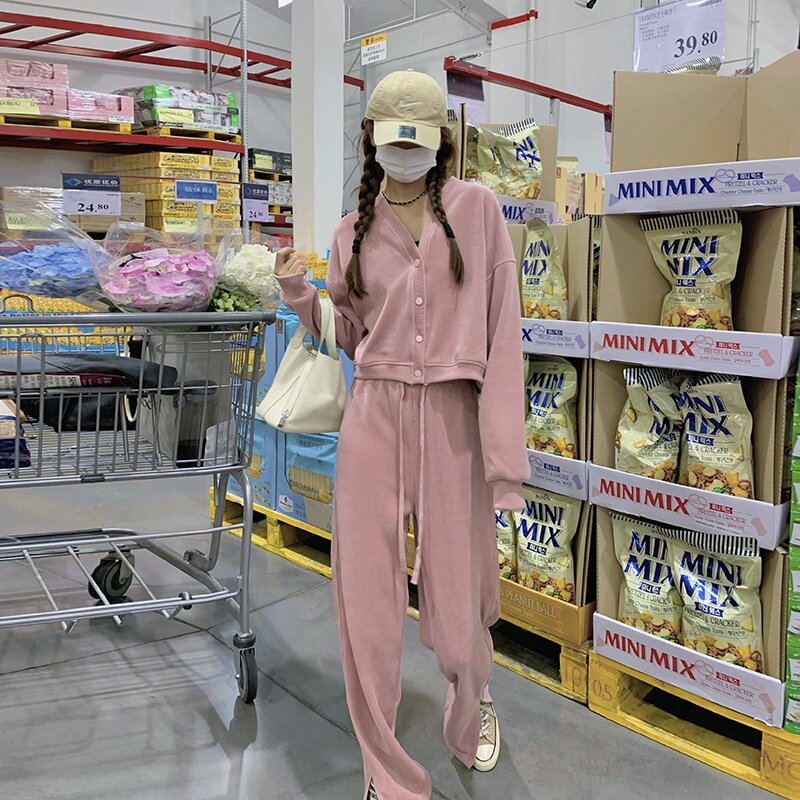 【现货】上衣+长裤两件套休闲套装656-P145-K218，女装套装/套裙，浙宝113