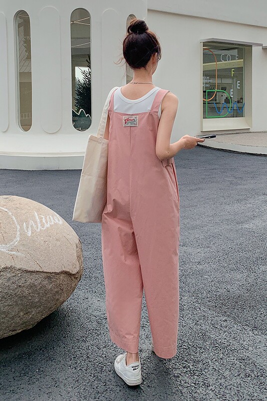 【大货已出】工装风背带阔腿裤2C281-809-P110-K168,女装连体裤,浙宝113