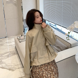 【原006现货】PU短款皮衣2C281-8866-p120-k188，女装皮衣，浙宝113