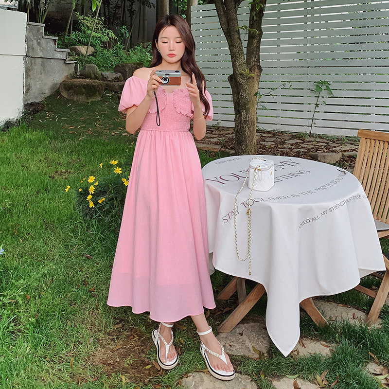 【新款】两种穿法肌理感打揽蝴蝶结连衣裙836-P105-K158,女装连衣裙,浙宝113