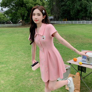 【现货】小樱桃POLO爱心扣短裙833-P95-K148图片