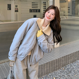 【现货】90羽绒内胆针织领拼接蛋白皮羽绒服519-P255-K368，女装羽绒服，浙宝113