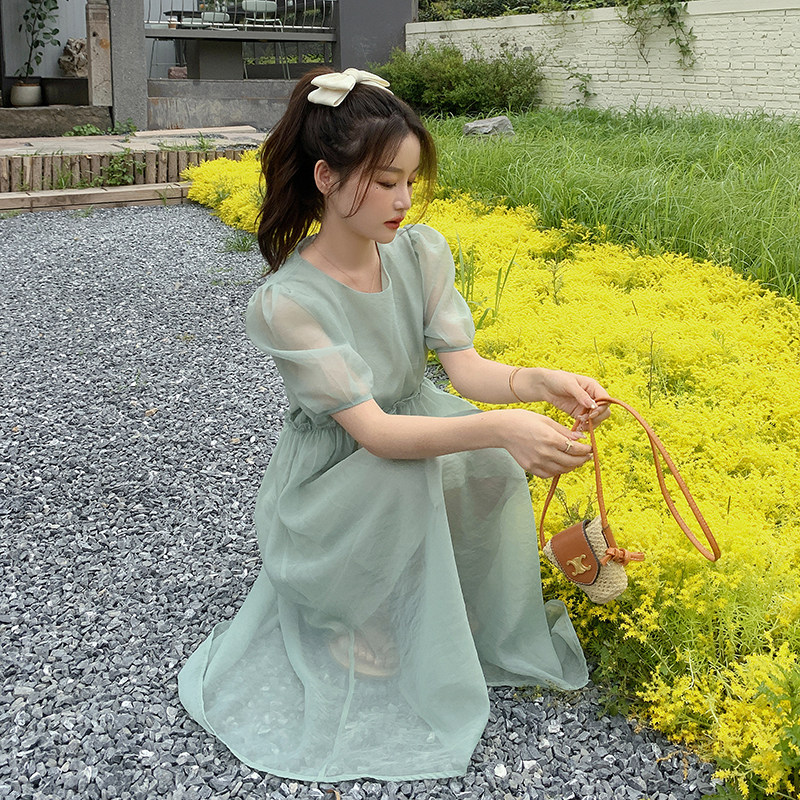 【现货】网纱花边连衣裙651-P95-K148,女装连衣裙,浙宝113