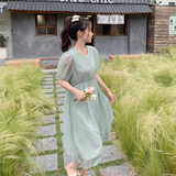 【现货】网纱花边连衣裙651-P95-K148，女装连衣裙，浙宝113