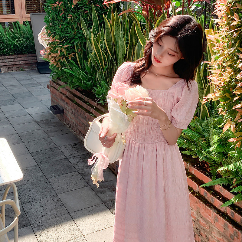 【现货】工艺面料弹力连衣裙820-P110-K168,女装连衣裙,浙宝113