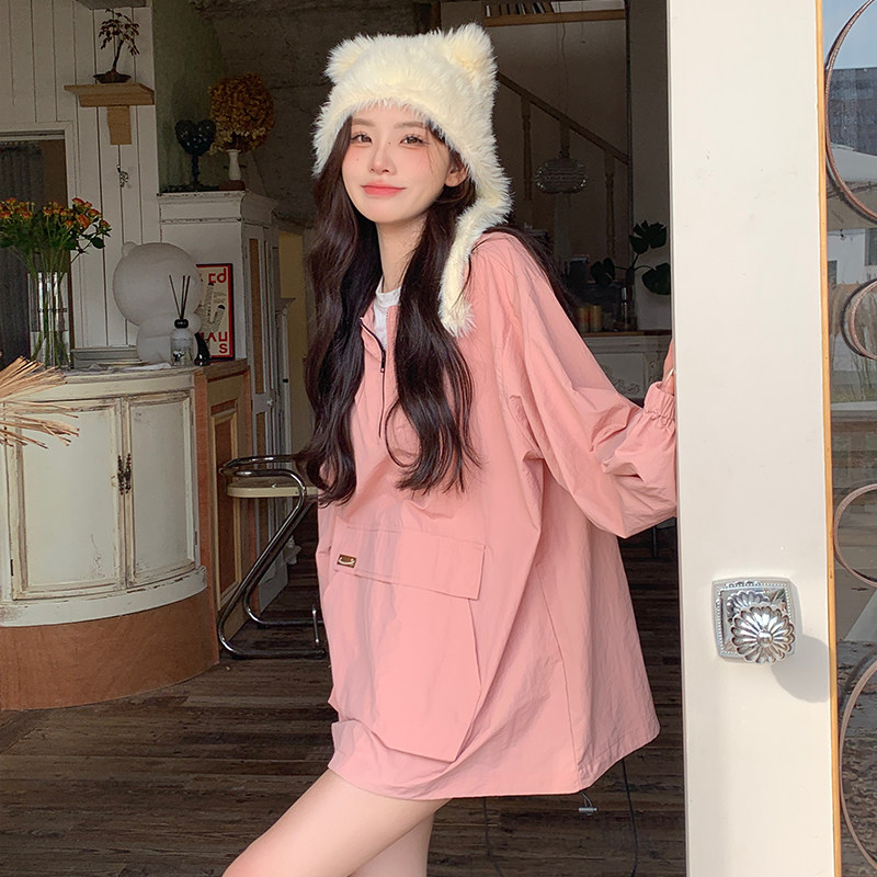 【大货已出】连帽冲锋衣外套879-P125-K178,女装短外套,浙宝113