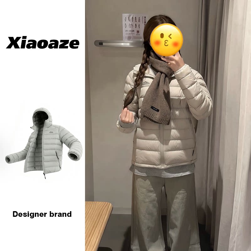 冬季保暖棉服情侣男女款连帽韩系排骨修身可打底外套防寒加厚棉衣