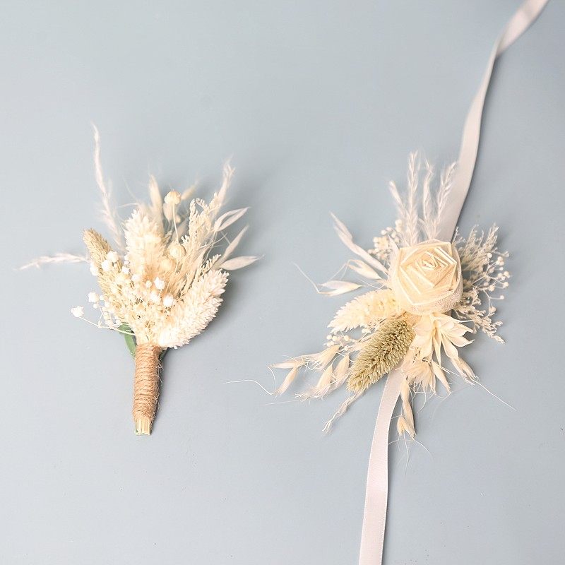 永生花花卉婚礼干花胸花手腕花自然风新郎新娘结婚胸花伴娘手腕花,节庆用品/礼品,胸花,淘宝优惠券,粉丝福利购,淘宝优惠卷