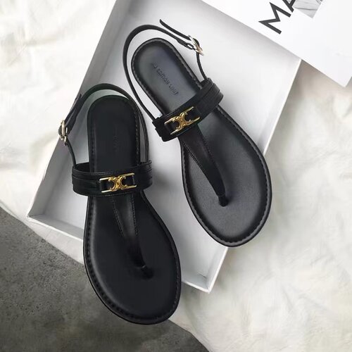 小香风c家海边度假罗马时装凉鞋