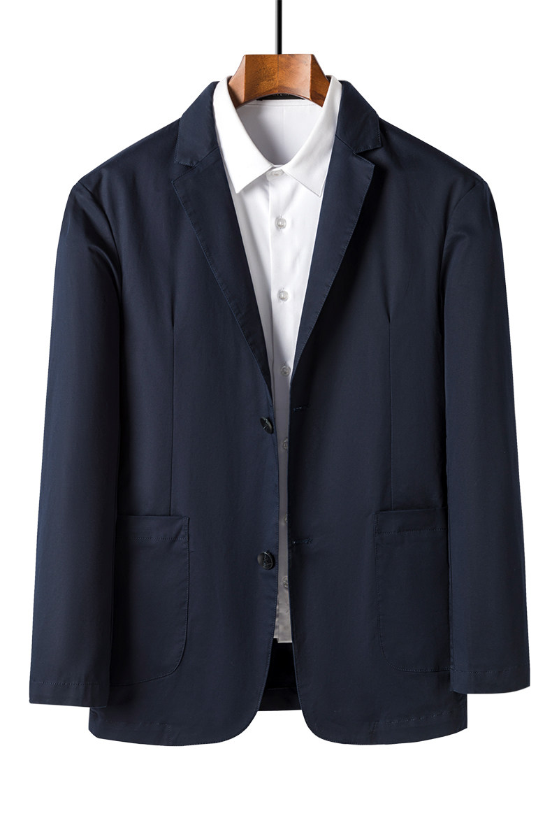 纯棉休闲西服男薄款秋季新款中青年男士小西装外套M2122-P175,男装西服,电商B212（原钱塘6029）