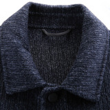 男新款呢子羊毛大衣秋冬羊毛呢子短款纯色夹克外套KCN1937-8-P330，男装毛呢大衣，电商B212（原钱塘6029）