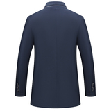 羽绒服男中长款冬季中年男士水貂领脱卸内胆冬装外套ZK25-P350，男装羽绒服，电商B212（原钱塘6029）