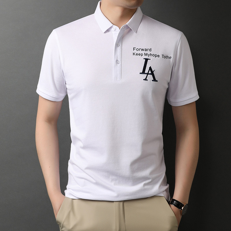 短袖T恤男纯色POLO衫夏季新款男士休闲潮流半袖体恤衫D821-P60,男装T恤,电商B212（原钱塘6029）