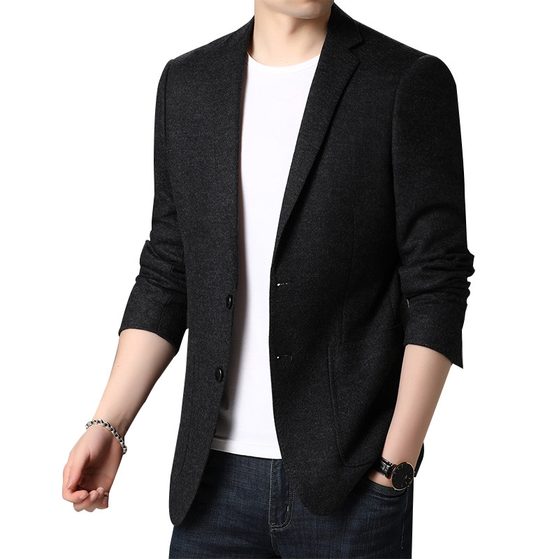 2021秋季西装中年男士常规西服外套修身商务休闲男YT8885-P215,男装西服,电商B212（原钱塘6029）