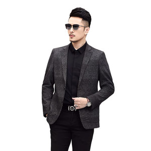 2021年秋季男士新款韩版小西装商务休闲西服外套KCN20711-1-P175图片