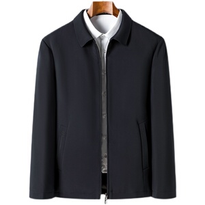 2021冬季90%白鸭绒纯色休闲加厚羽绒服男大衣冬装外套Y1-021-P270图片