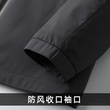 90白鸭绒羽绒服男连帽短款冬季新款防寒服爸爸冬装外套Q8809-P350，男装羽绒服，电商B212（原钱塘6029）