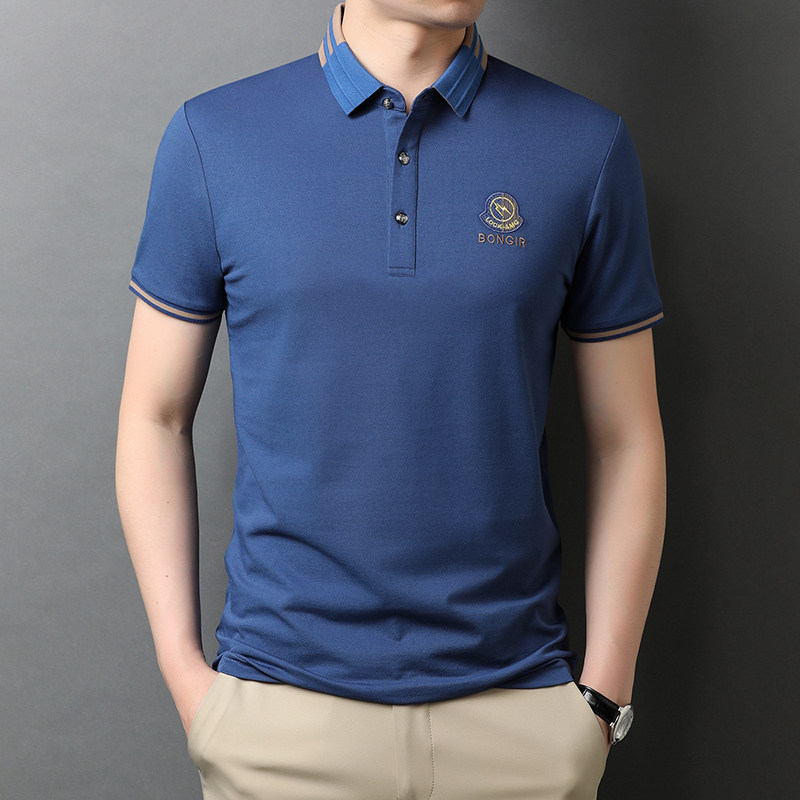 中青年男士休闲短袖T恤男上衣夏季新款时尚半袖POLO衫D7627-P65,男装T恤,电商B212（原钱塘6029）