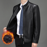 2021机车皮衣外套男秋冬季潮宽松立领加厚男士皮夹克S2102-P165，男装皮衣，电商B212（原钱塘6029）