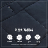 冬季中年男棉衣加厚中老年人男装立领棉服爸爸冬装外套HC2081P175，男装棉衣，电商B212（原钱塘6029）
